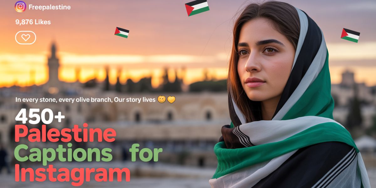 450+ Palestine Captions for Instagram