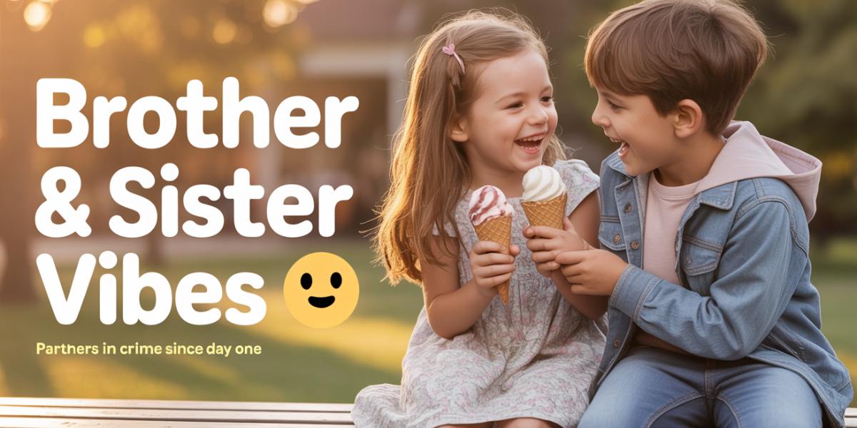 610+ Best Brother and Sister Captions for Instagram