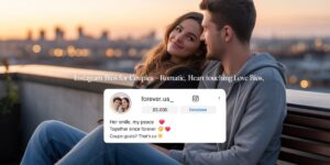 670+ Instagram Bios for Couples - Romantic, Heart Touching Love Bios