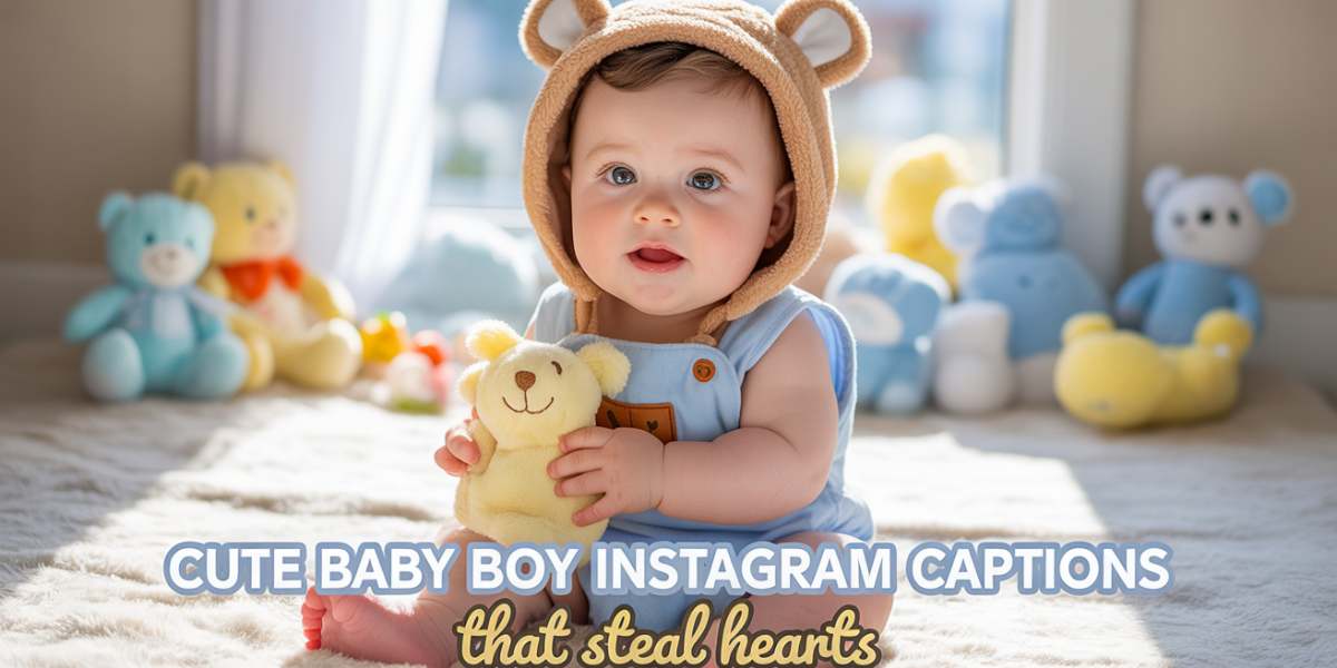 750+ Cute Baby Boy Instagram Captions That Steal Hearts