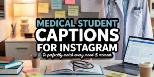 750+ Medical Student Captions to Perfectly Match Every Mood & Moment